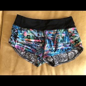 RARE lulu lemon running shorts